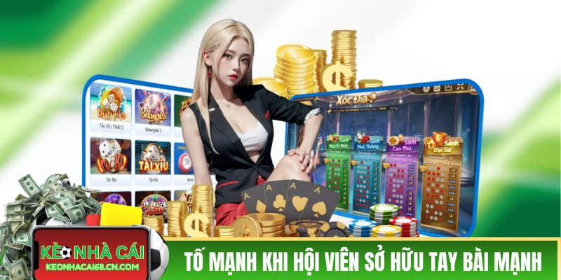 Kinh Nghiệm Đánh Bài Liêng - Bí Thuật Truyền Tai Nhiều Đời 4 Tố mạnh khi hội viên sở hữu tay bài mạnh